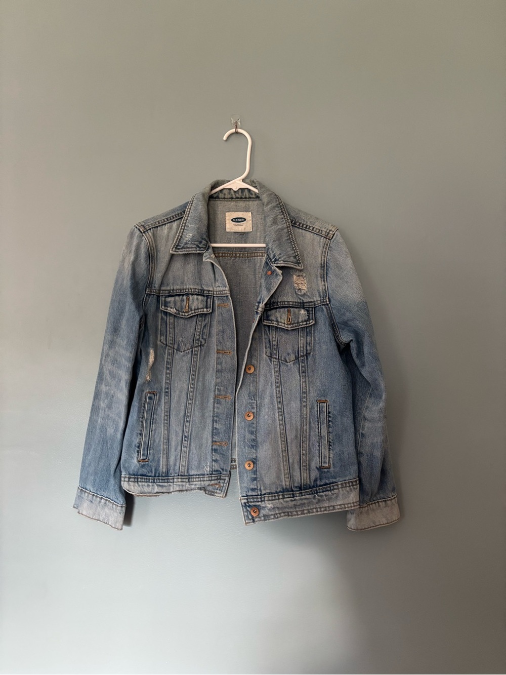 Old Navy Light Blue Denim Jacket - Blue